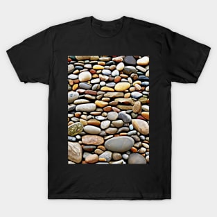 A pattern of many colored round stones T-Shirt